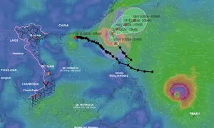 Bão cấp 12 sắp vào Biển Đông